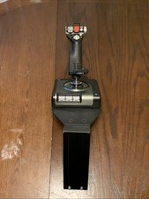 Logitech Saitek X52 Pro Flight System Black (945-000025) w/Mounting Bracket Used