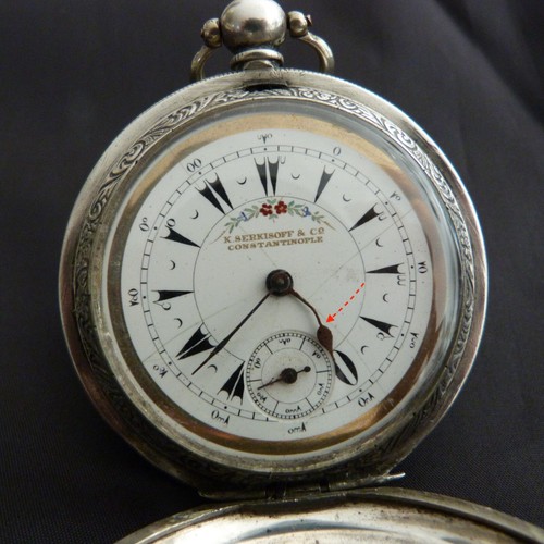 Montre coq savonnette - coq, en