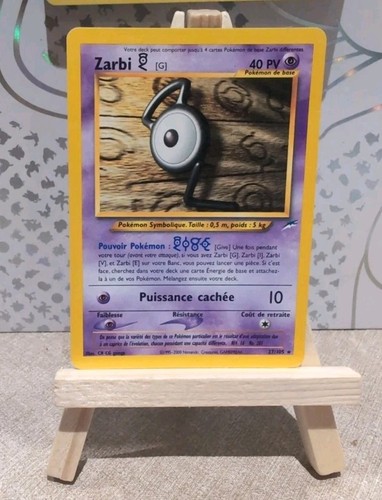Carte pokémon zarbi g - zarbi,