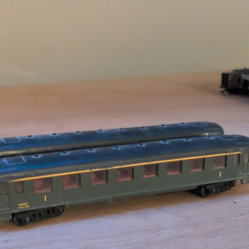 Lot voitures voyageurs sncf - voitures,