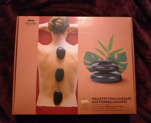 Mallette massage pierres