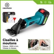 Tondeuse à moutons à batterie tondeuse à poils de mouton Cisaille à mouton 