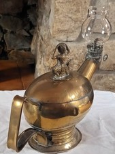 Lampe à pétrole en laiton
