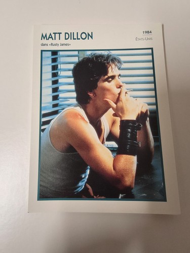 Carte fiche acteur edition - carte,