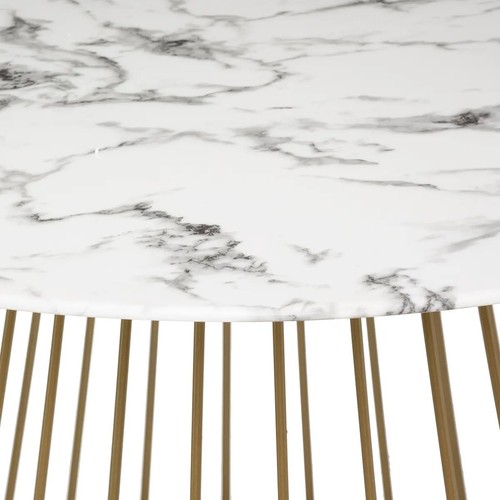 Table manger effet marbre - table,