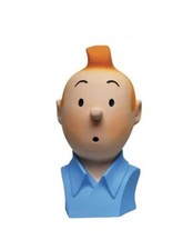 Moulinsart Tintin - Buste Tintin polychrome