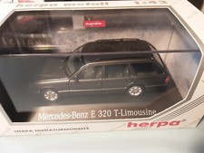 Mercedes benz E320 break t limousine 1/43 HERPA gris metal