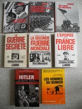 militaria 39-45 lot books History Second War french books ww2 Bücher 2WK