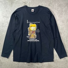 DONJON DE NAHEULBEUK Game Character Print Long T-shirt Ron Tee Mens Used CAVE-0