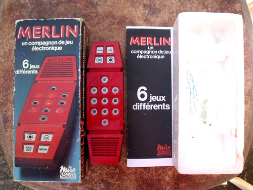 Merlin jeu electronique - jeu, electronique.