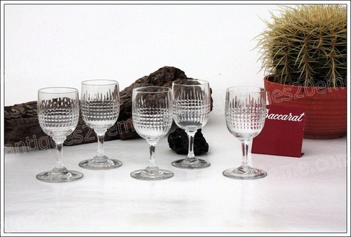 Set verres vin 4 en - 5, à