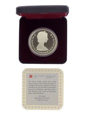 Canada 1 Dollar BE 100ème anniversaire des parcs nationaux du Canada Argent