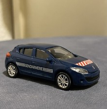 Miniature Norev Renault Megane 3 III Gendarmerie 1/64 3 inches Neuve sans Boite