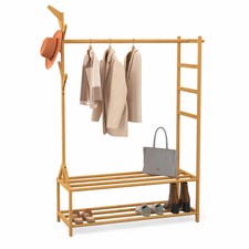 Portant vêtements bambou RITA