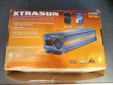 XTRASUN COMMERCIAL DIGITAL BALLAST LIGHT 600 WATT 120 or 240 VOLT 4 INDOOR LAMP