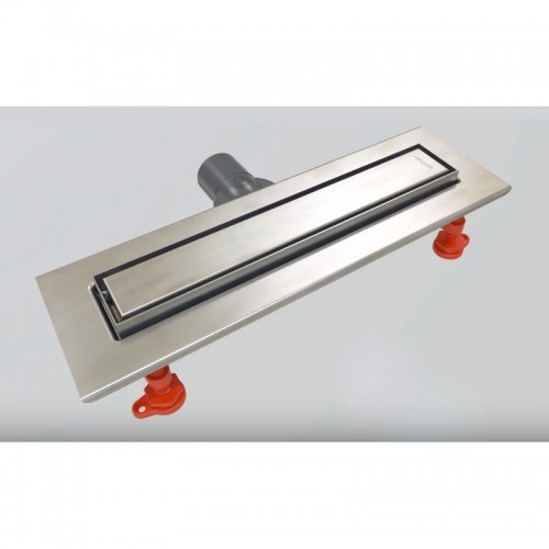 Caniveau douche extra plat - de,