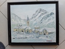 TABLEAU  PEINTURE HUILE sur