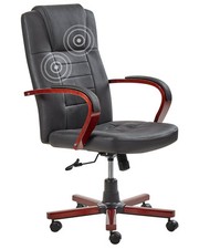 Beliani fauteuil massant - -,