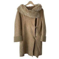 Auth NigelPreston - Light Brown Mouton Women's Coat