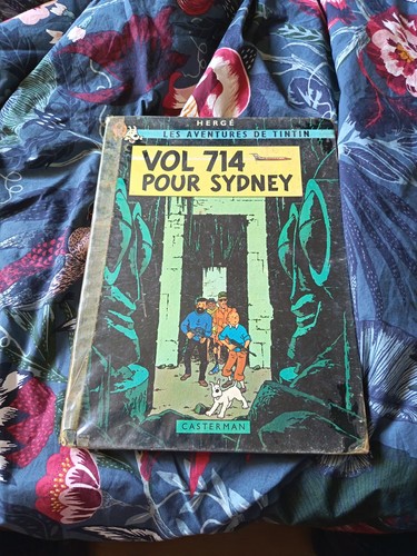 Tintin vol 714 pour - tintin,