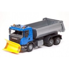 EMEK, SCANIA G 6x4 blue with snow removal blade, 1/25 scale, EMEK15504