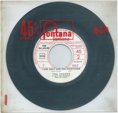 The troggs can only give - only, you