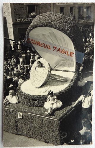 Photo carte toulouse 1950 - carte,