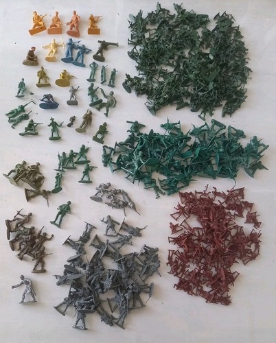 Lot soldats plastique - plastique, (830