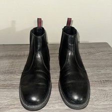 Timberland Earthkeepers Brook Park Mens 9 |43 Chelsea Black Leather Boots  5517A