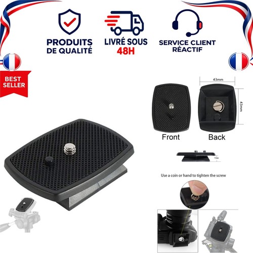 Plaque fixation rapide pour - de,