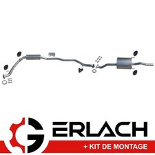 Echappement silencieux pour