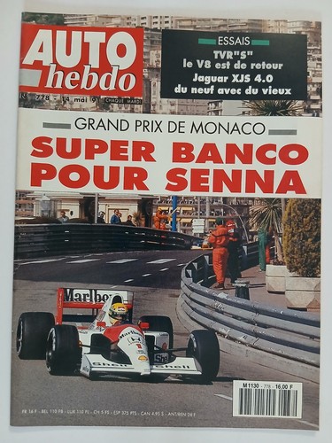 Auto hebdo 778 1991 - 14/5/1991, gp