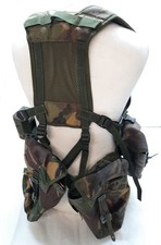 Airborne Army Sangle Britannique Dpm Camouflage Assaut Ceinture Joug & Assorties