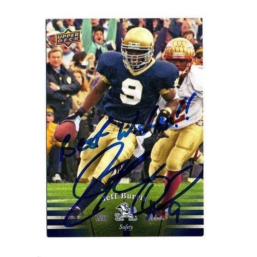 Jeff burris notre - notre, dame