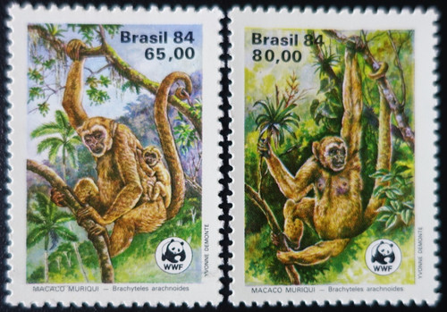 Timbres brésil wwf - du,