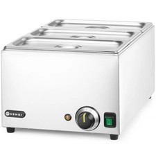 Chauffe-plats bain-marie 3x GN