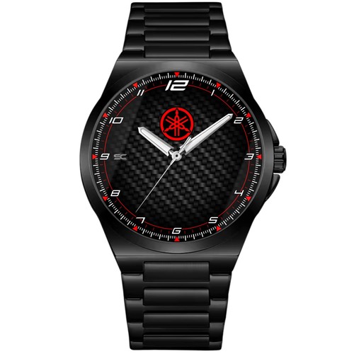 Montre squelette noire - montre,