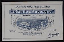 Buvard L'ETOILE D'AUVERGNE Clermont-Ferrand Boutang cave vin mousseux blotter 3