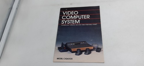 Notice console atari 2600 - notice,
