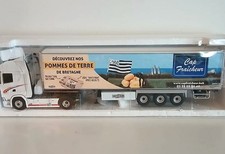 SCANIA S580 V8 SEMI FRIGO TRANSPORTS LEROUX ELIGOR 1/43