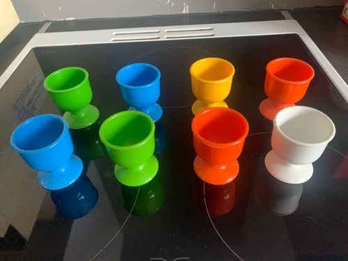 Lot coquetiers plastique - coquetiers,