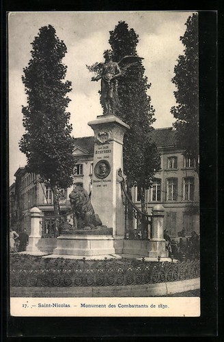 Cpa saint nicolas monument - cpa,