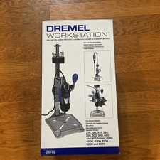New Dremel 220-01 Rotary Tool Workstation Drill Press Work Station w Wrench NEW 