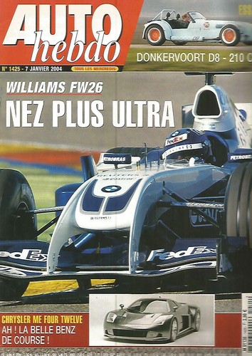 Auto hebdo 1425 williams - hebdo, f.
