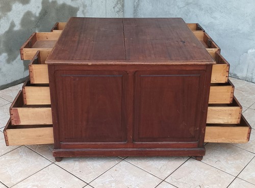 Bureau double face - vintage, en