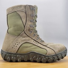 Rocky S2V Tactical Military Boots Mens Size 10.5 Steel Toe Sage Green 6108