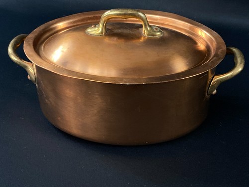 Cocotte ovale cuivre - ovale,