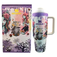 Sally x Jack Skellington Fusion Tumbler Design 40 Ounces with a Gift Box 2025