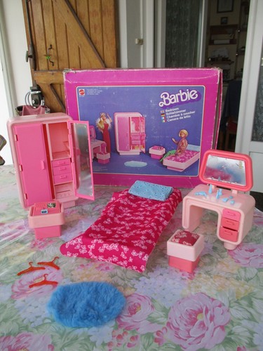 Mobilier barbie chambre - mobilier,