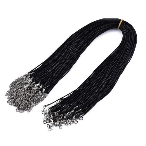Tours cou noir - noir, collier
